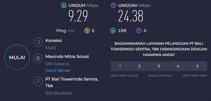 rofiandika's tweet photo. Beli paket yang 25mpbs cuma dapet segini dah @balifiberID @BalifiberIDN 

Kena scam kah gua https://t.co/Vwkhejr66H