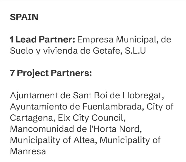 URBACT + EUI España (@urbact_es) on Twitter photo 🏙️ El <a href="/aytogetafe/">Ayuntamiento Getafe</a> con <a href="/EpiuGetafe/">EPIU Getafe</a>
será Líder de la Red EPIU TN
🏙️ 7 ciudades socias en otras redes: <a href="/AytoFuenlabrada/">Ayuntamiento de Fuenlabrada</a> <a href="/AytoCartagenaES/">Ayuntamiento de Cartagena</a>
<a href="/ajuntamentelx/">Ayuntamiento de Elche - Ajuntament d'Elx</a> <a href="/ajuntamentelx_2/">Ayuntamiento de Elche - Proyectos</a>
<a href="/ajmanresa/">Ajuntament de Manresa</a>
<a href="/AjSantBoi/">Ajuntament Sant Boi</a>
<a href="/MancoHortaNord/">Mancomunitat de l'Horta Nord</a>
<a href="/EsAltea/">Ajuntament d'Altea</a>
¡Seguimos! 💫 🕸️ 🏙️ El <a href="/aytogetafe/">Ayuntamiento Getafe</a> con <a href="/EpiuGetafe/">EPIU Getafe</a>
será Líder de la Red EPIU TN
🏙️ 7 ciudades socias en otras redes: <a href="/AytoFuenlabrada/">Ayuntamiento de Fuenlabrada</a> <a href="/AytoCartagenaES/">Ayuntamiento de Cartagena</a>
<a href="/ajuntamentelx/">Ayuntamiento de Elche - Ajuntament d'Elx</a> <a href="/ajuntamentelx_2/">Ayuntamiento de Elche - Proyectos</a>
<a href="/ajmanresa/">Ajuntament de Manresa</a>
<a href="/AjSantBoi/">Ajuntament Sant Boi</a>
<a href="/MancoHortaNord/">Mancomunitat de l'Horta Nord</a>
<a href="/EsAltea/">Ajuntament d'Altea</a>
¡Seguimos! 💫 🕸️