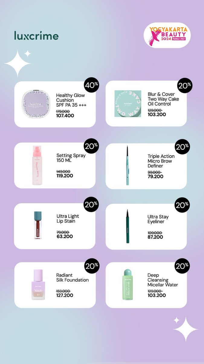 sunfloster's tweet image. aku juga lagi open PO brand yg udh keluar katalognya. ada luxcrime serba 50k &amp;amp; 70k feenya flat 6k aja utk PO ya. OTS fee sesuai harga produk. katalog luxcrime di bawah sini bisa PO semua. Close tgl 29 ya. Krn DM X suka gada notif jd bisa order disini ya :
 chat.whatsapp.com/CqBBqwH1olDJUU…