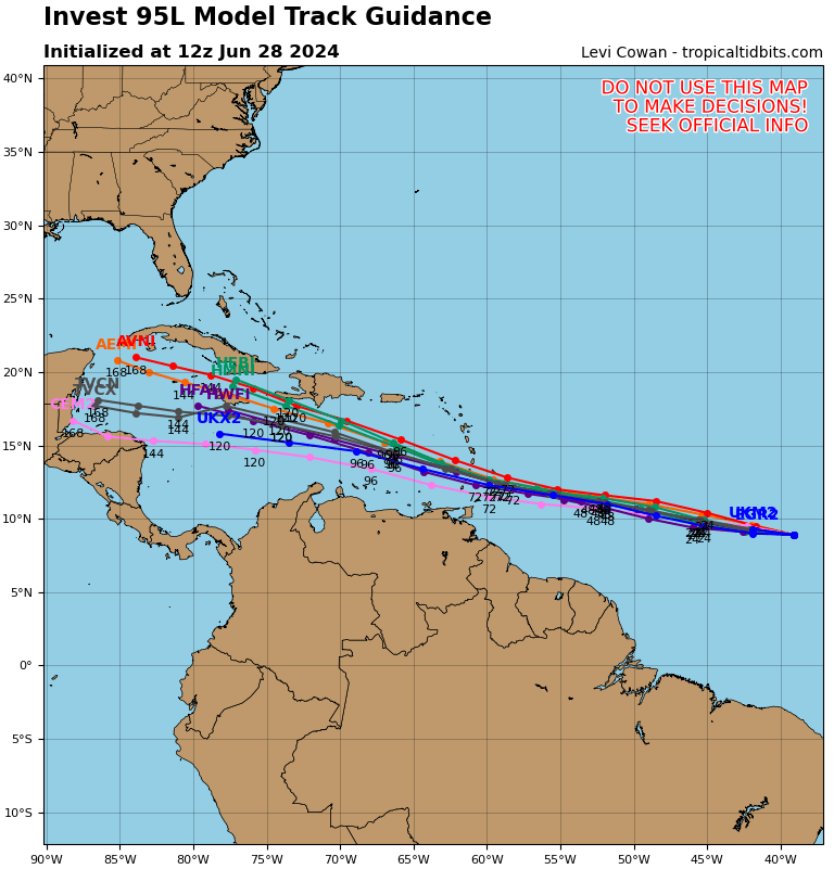 MeteoInfo2020's tweet photo. Invest 95L con un alto porcentaje en desarrollo ciclónico en las proximas horas, Amenaza con su posible trayectoria al Caribe. Hay que estar bien informados sobre la evaluación y posibles trayectoria. https://t.co/uUcQmHr3Ul