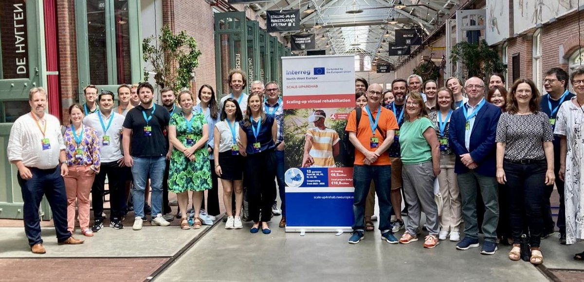 Mairéad O' Donoghue (@modonoghue1995) on Twitter photo Great to all meet in person for our project: An open virtual rehabilitation "clinic” which will scale up existing virtual rehabilitation therapies across north-west Europe #scaleup4rehab 🌍 13 partners across 6 countries <a href="/INTERREG_NWE/">Interreg NWE</a> <a href="/ucddublin/">University College Dublin</a> #wcvr24 Great to all meet in person for our project: An open virtual rehabilitation "clinic” which will scale up existing virtual rehabilitation therapies across north-west Europe #scaleup4rehab 🌍 13 partners across 6 countries <a href="/INTERREG_NWE/">Interreg NWE</a> <a href="/ucddublin/">University College Dublin</a> #wcvr24