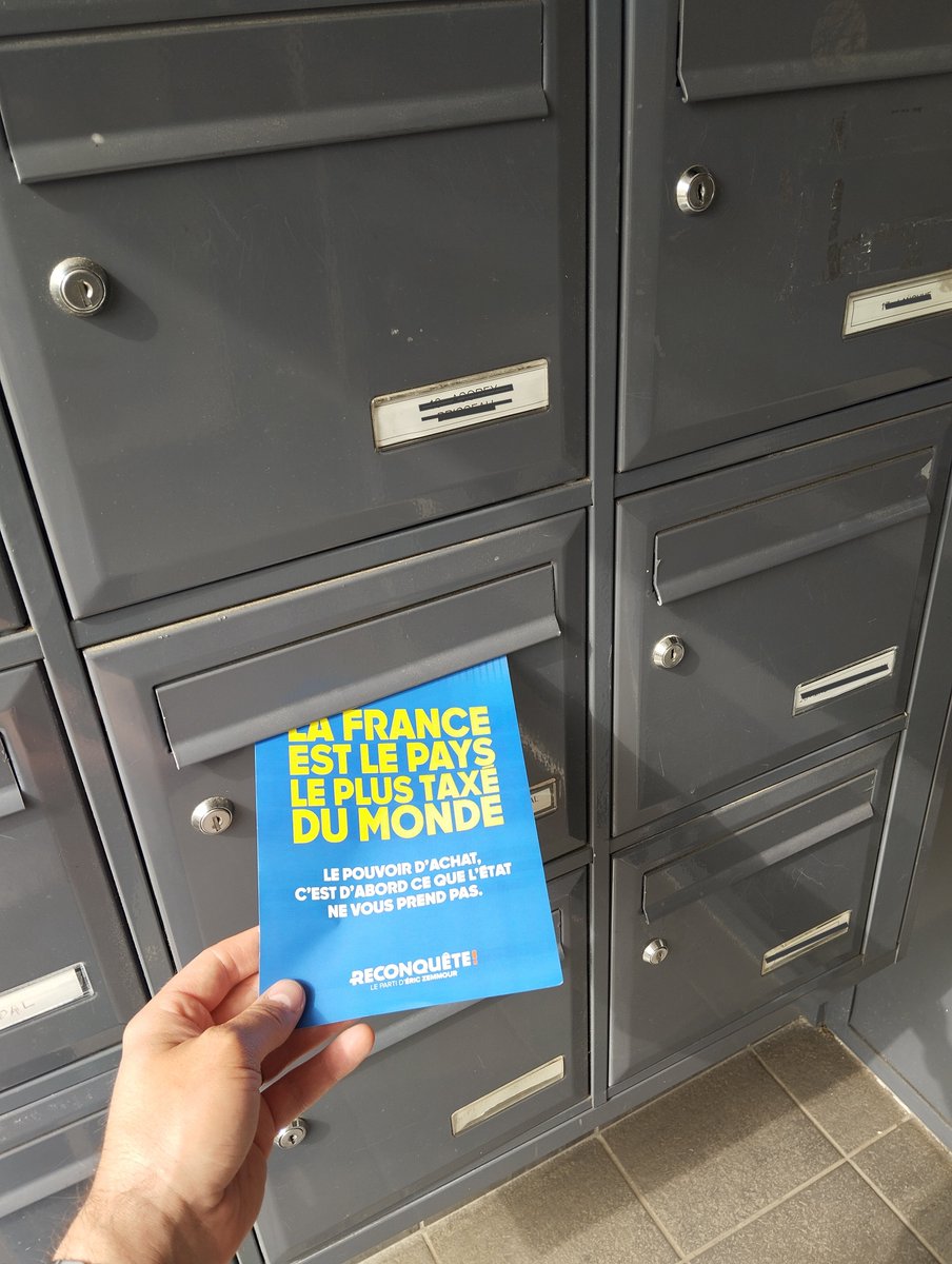 dom2witte's tweet photo. Dernier boitage à #Gradignan ! 🙂↕️
Il ne reste plus que quelques heures de campagne pour être actif sur le terrain et les réseaux sociaux, alors il ne faut rien lâcher 💪🇨🇵.
Dimanche 30 juin 2024 #VotezdeWitte & @Reconquete_off sur la 7e circonscription de la Gironde !
LE COURAGE DE LA VÉRITÉ 🗳️
#Cestas #Pessac #Canejan #legislatives2024