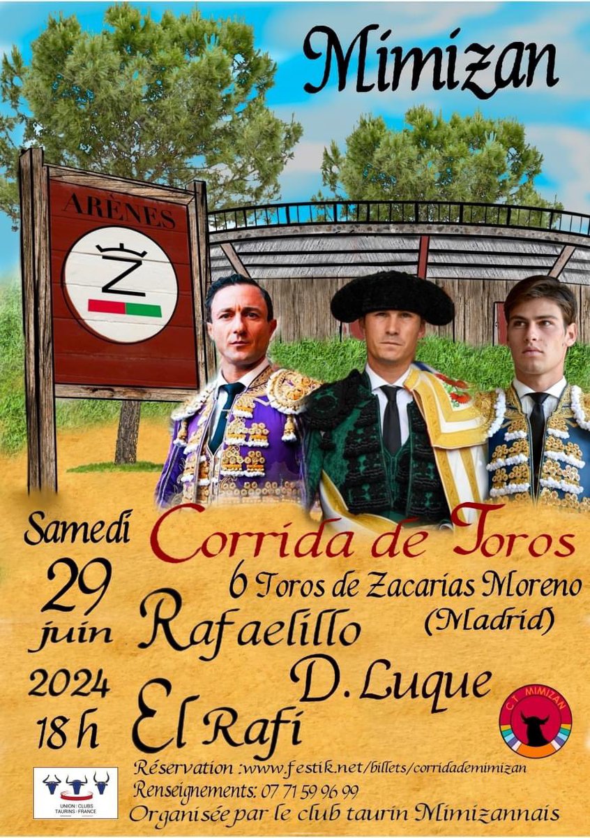 Rdv demain à #Mimizan 🍀