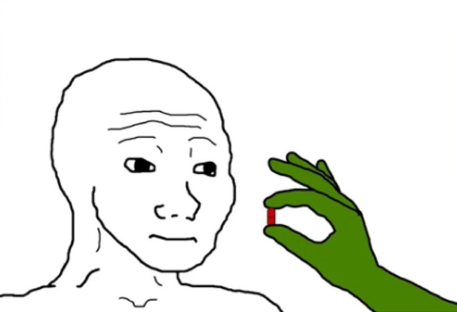 lazslice's tweet image. The largest bag of memecoin you should have is yourself