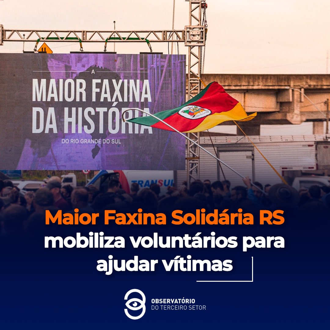 obs3setor's tweet image. Ypê, Vakinha, Grêmio e Meu Lar de Volta se unem em megaoperação para limpar casas atingidas por enchentes em Porto Alegre; Maior Faxina Solidária mobiliza 2 mil voluntários, promovendo reconstrução e solidariedade na comunidade
#MaiorFaxinaSolidária #MeuLarDeVolta #Grêmio #Ypê