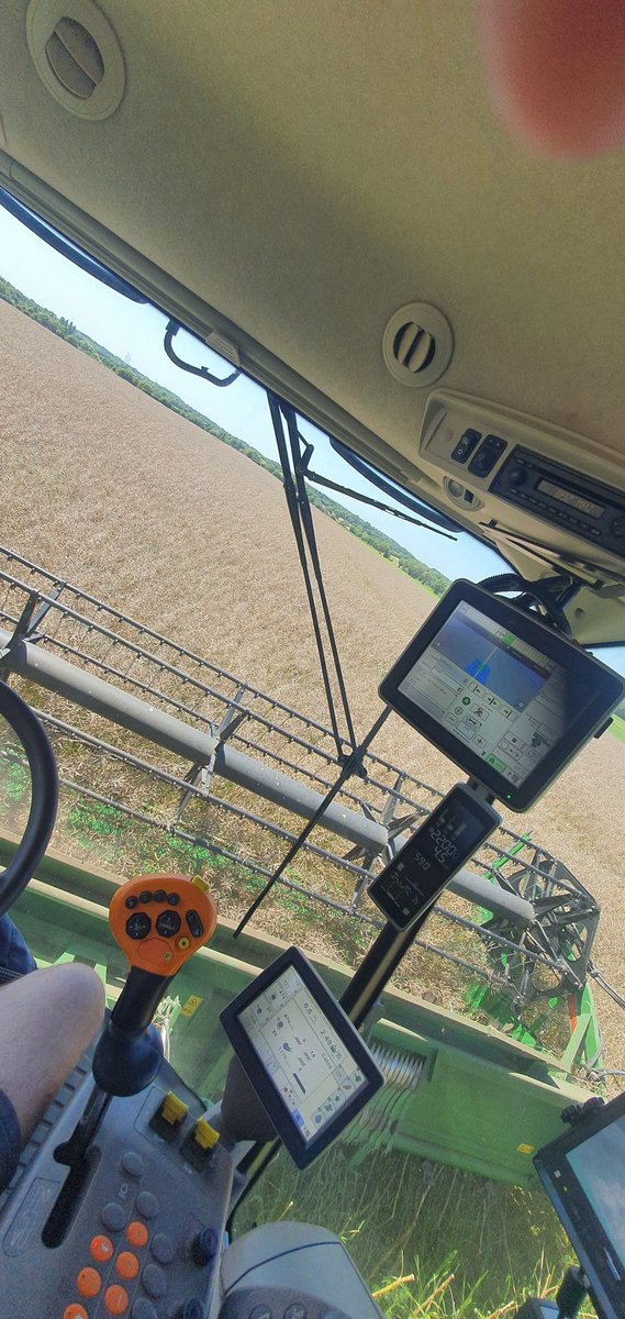 Recolte #colza24 c'est parti !!! De grosses différences de maturité selon les terres et les variétés ! <a href="/generoso/">Helena Britt</a> <a href="/JusteDeLA/">Juste de Loire Atlantique</a>