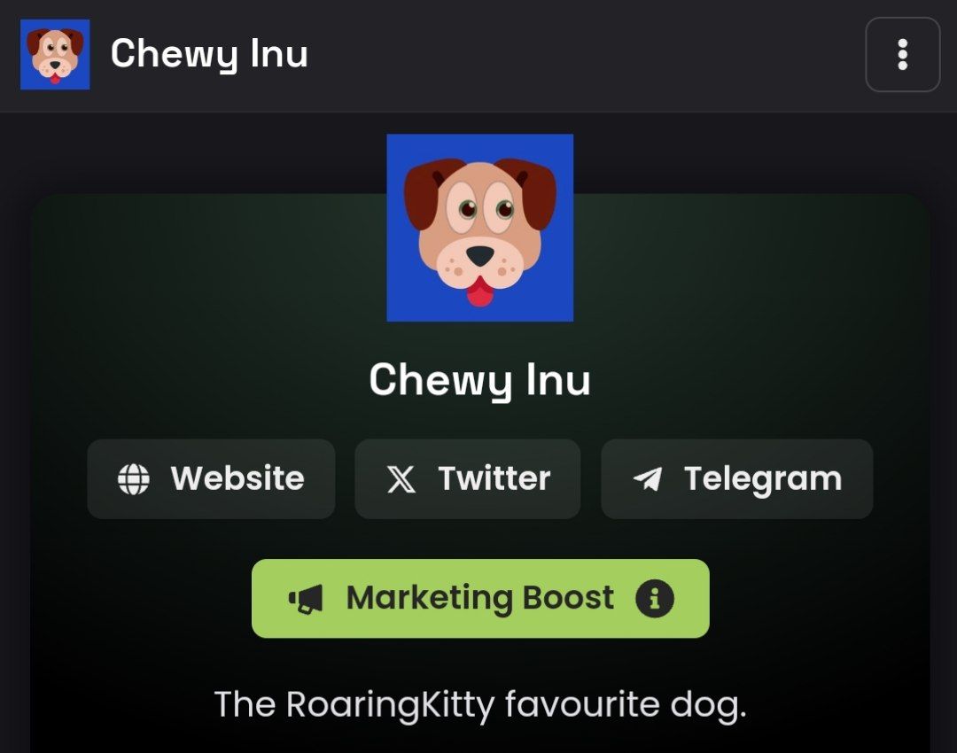 Chewy Inu tweet media