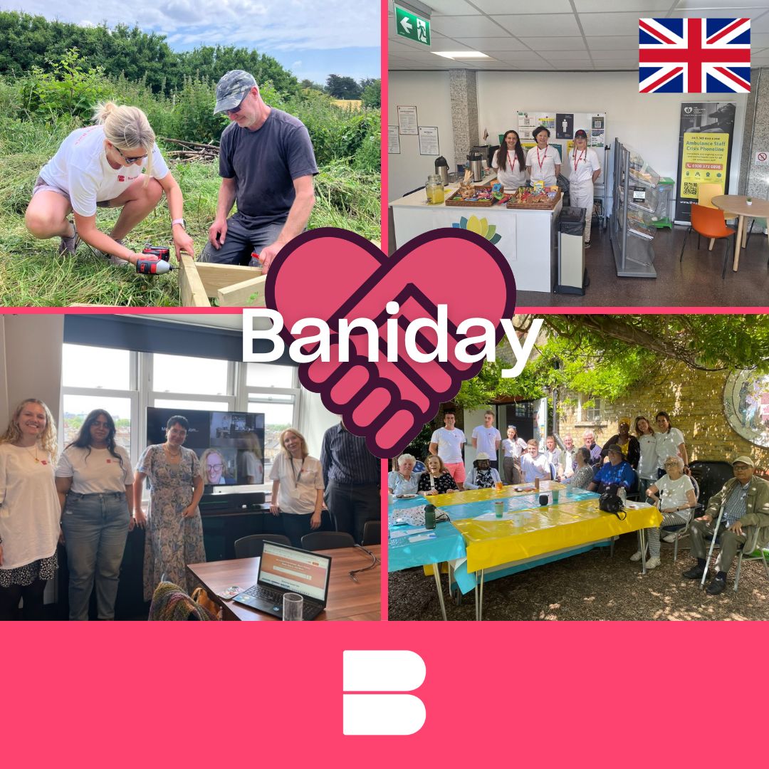Last week, the UK celebrated #Baniday, our annual volunteering day!🎉

We partnered with great charities to help make a difference. From gardening to building yurts, our teams got stuck in. Here are a few snippets of some of the activities that we got involved in.

#WeAreBanijay