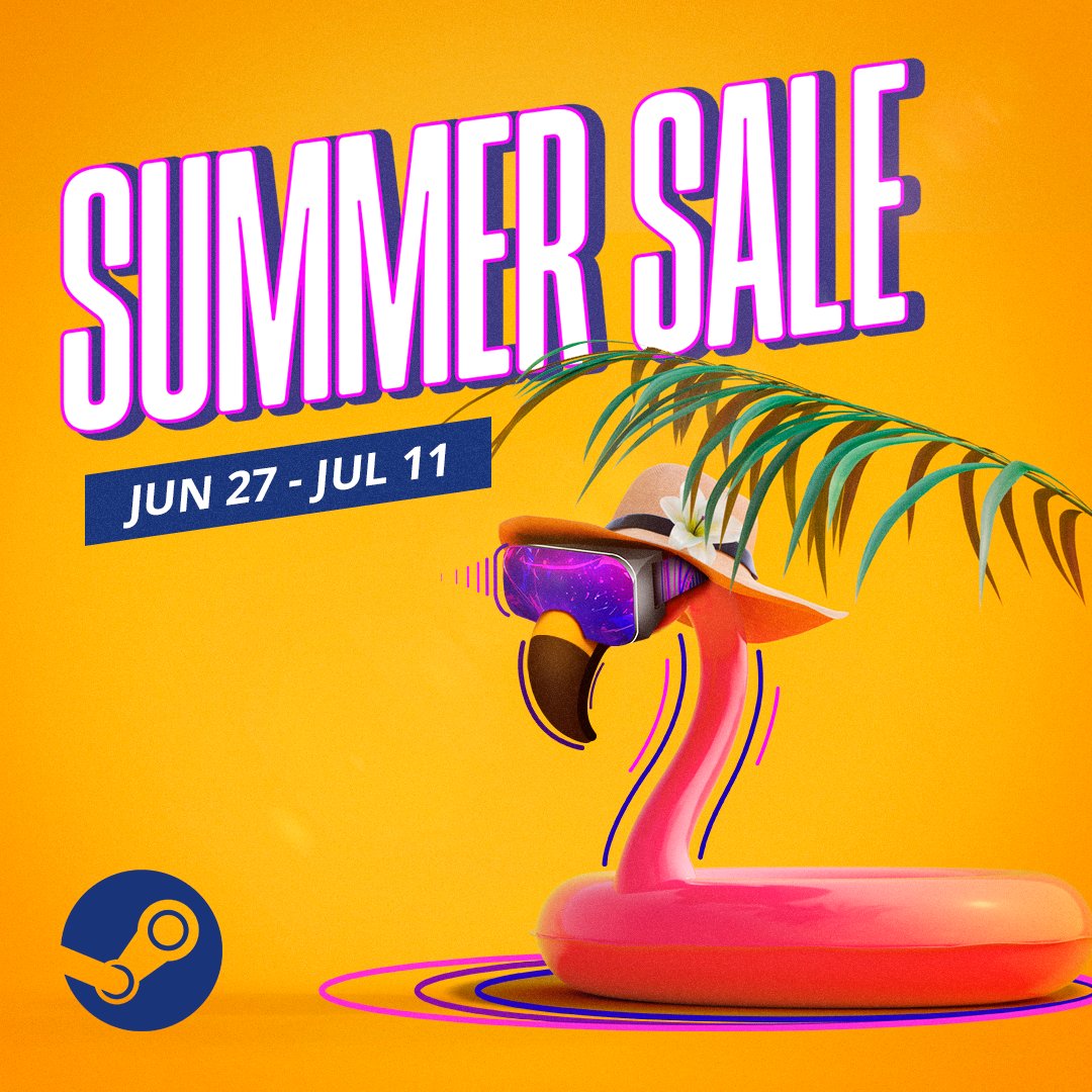 Feeling the summer breeze? 😎
'Cause we have some hot discounts on <a href="/Steam/">Steam</a>!

Get all our games for a budget on this year's #SteamSummerSale!

@PixelRipped 1989 and 1995 - 40% OFF
@YUKIVRgame - 40% OFF
<a href="/TheLineVR/">The Line</a> - 30% OFF

📌 store.steampowered.com/developer/ARVO…

💸🌴
