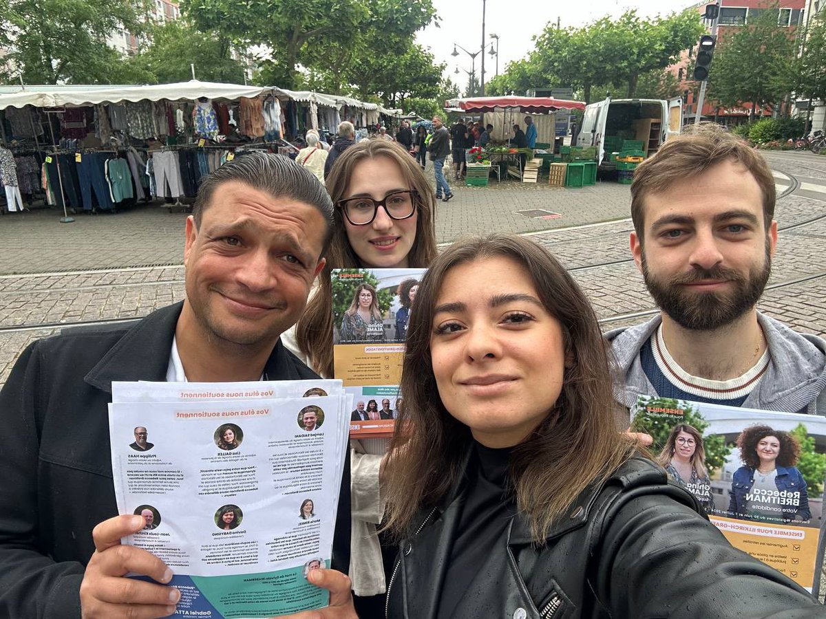 Avec <a href="/RebeccaBreitman/">Rebecca Breitman</a>, candidate @Ensemble2024 aux #legislatives2024, nous étions pendant deux semaines sur le terrain pour échanger avec les habitants d’Illkirch-Graffenstaden et démontrer que sa candidature est celle de l’apaisement, de la proximité et du sérieux.