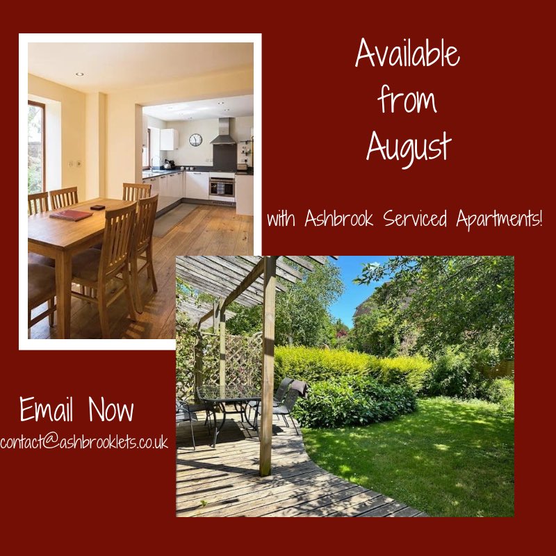 AshbrookLets's tweet photo. Beautiful ground floor 2 bedroom apartment with garden in a stunning south Oxfordshire village of Blewbury available from August . Perfect for those working @harwellcampus @miltonparkuk! #contractoraccommodation #businesstravel #relocation #bleisuretravel #oxford https://t.co/UuGV9PXox1
