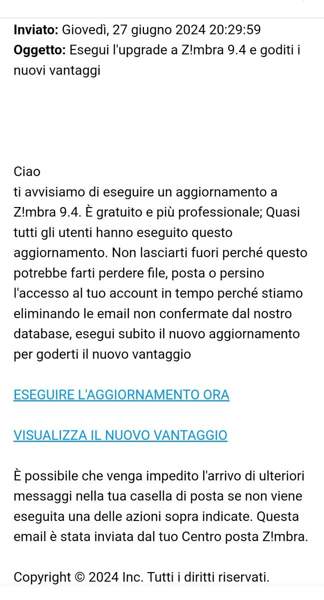 Slvlombardo's tweet image. Upgrade #Zimbra
🔗#firebasestorage
urlscan.io/result/1e53e11…
C2 POST login 
https: //comeonconncectnow.site/wp-include2/hhhmeuuw/rtalvl.php