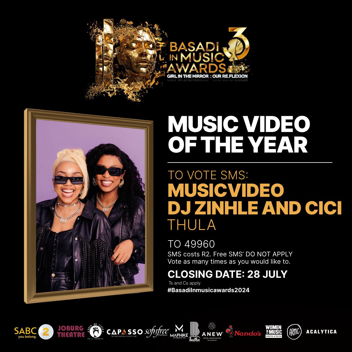 thehouseofthom's tweet image. You can now vote for your faves @cici_worldwide @DJZinhle #Thula