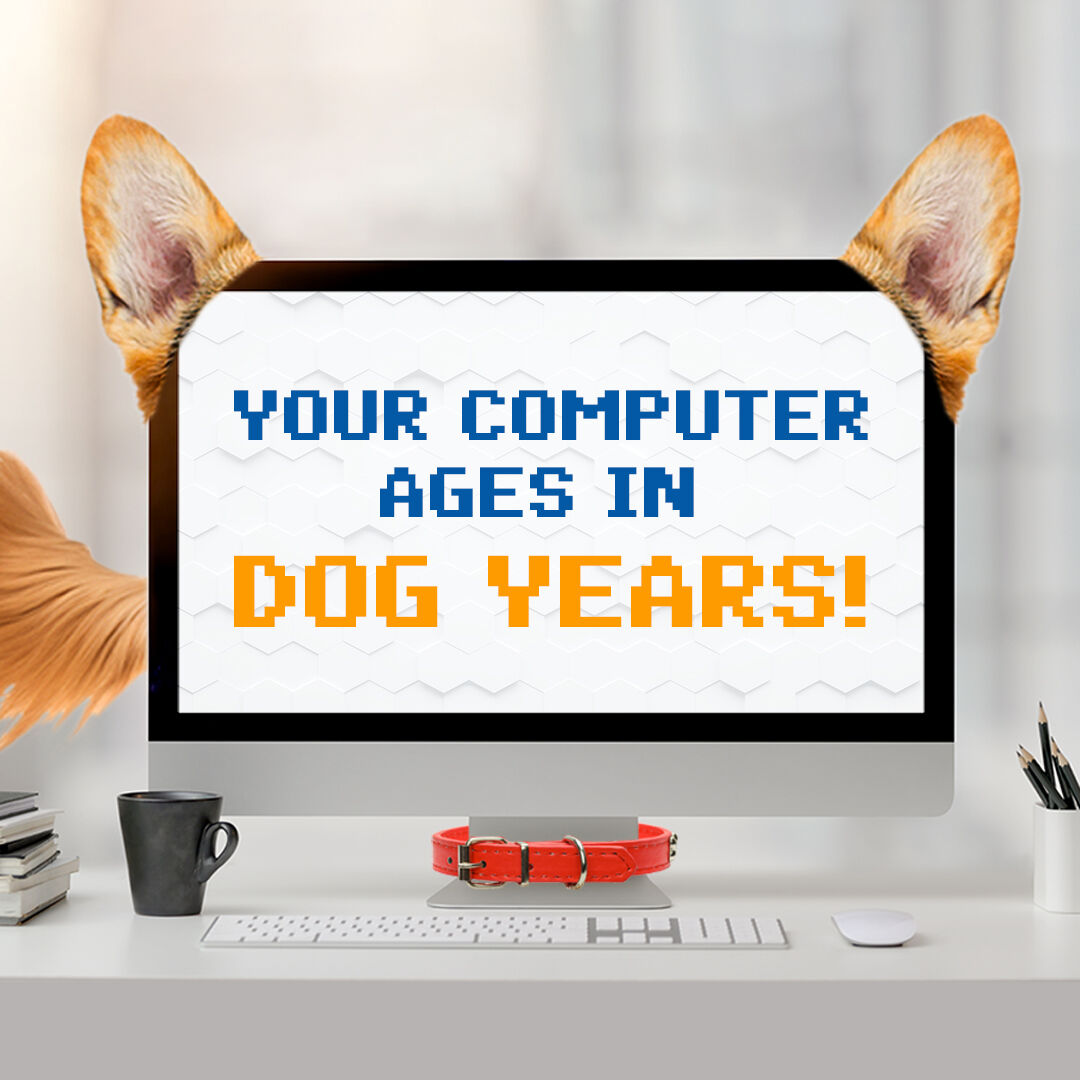 TekzysDFW's tweet image. Time to get a new computer... 5 years is an eternity for your business computer that ages in dog years!

#UpgradeYourTech #NewComputerTime #BusinessTechUpgrade #TechInDogYears
#FiveYearTechRefresh #TimeForNewTech #InvestInTechnology #ModernizeYourWorkspace #BusinessComputing