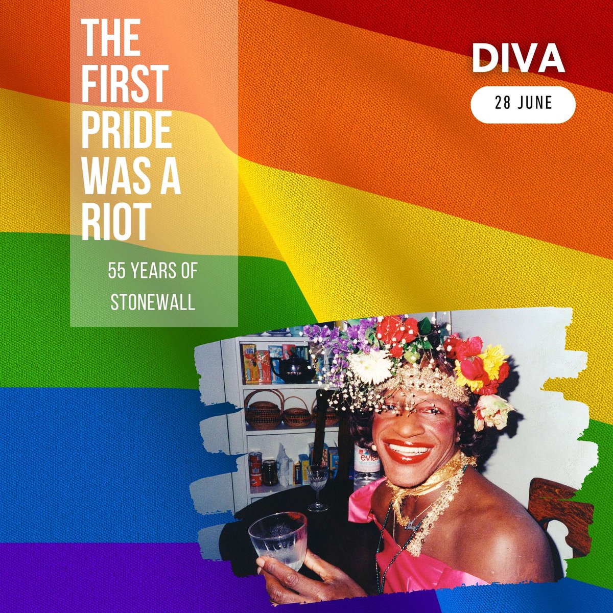 Today marks 55 years since the #StonewallUprising of 1969. 

We are here to commemorate the brave and fearless LGBTQIA people who fought for the rights we have today 🌈