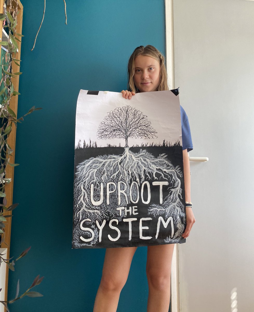 GretaThunberg's tweet image. Week 306. #UprootTheSystem #FridaysForFuture #ClimateJusticeNow