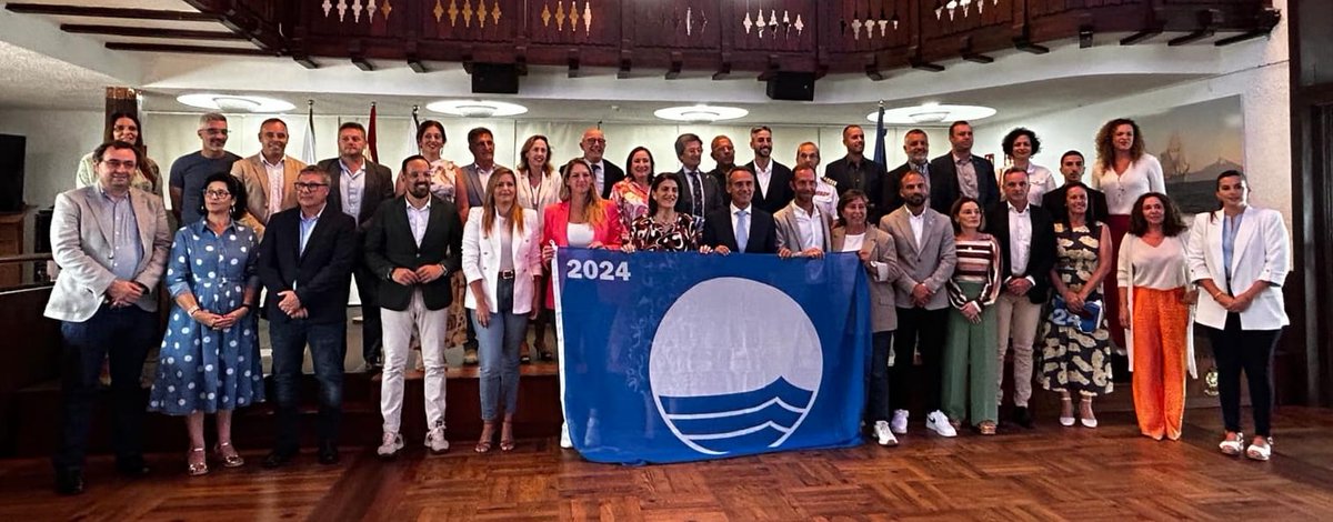 ➡️ La ceremonia de Bandera Azul en las Islas Canarias se celebró el pasado 26 de junio en el Real Club Náutico de Tenerife.

Enhorabuena a las 56 playas y a los 4 puertos deportivos premiados 👏🏼

#banderaazul #blueflag #adeac #feeglobal