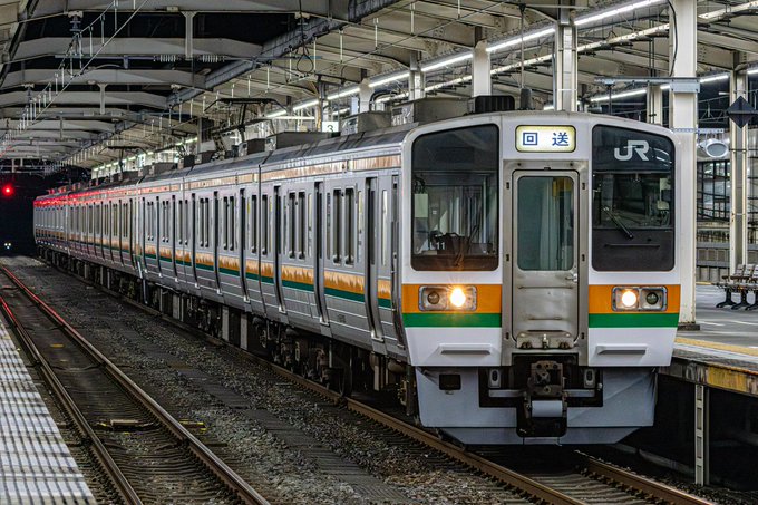 211系三岐鉄道譲渡回送