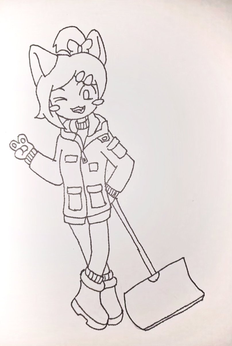 ice50067617's tweet photo. #purrfectapawcalypse
#PASchoolDays
代发！作者：牧云
穿着冬季校服铲雪的brownie～❄️✨ https://t.co/G0jdrlMPCN