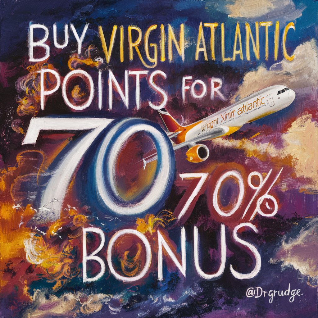 PointsPro's tweet photo. 🚨 Buy Virgin Atlantic Points for a 70% Bonus! 

A fantastic offer to book flights at a discount. 🔥

All you need to know 👇 https://t.co/jFJVuJse30