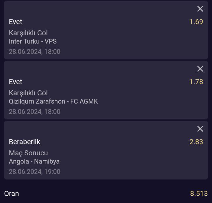 GÜNÜN ÖDÜLLÜ KUPONU 🔥

Kazanırsak Rt yapıp takip eden 2 kişiye 250₺ Hediye

Bol Şans ⚡️