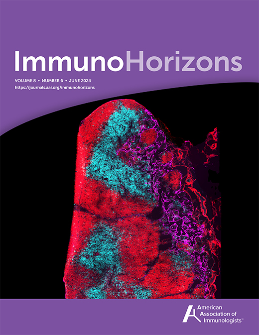 ImmunoHorizons's tweet photo. 🚨#ICYMI ➡️ Check out the latest issue of ImmunoHorizons #ReadIH #OpenAccess #NewInIH - Available online! #Immunology #infection #vaccination #CARTcells #EpitopeDiscovery #ImmuneCheckpoints &amp; so much more!
https://t.co/yECush3lh0 https://t.co/CM5FwxLu0G