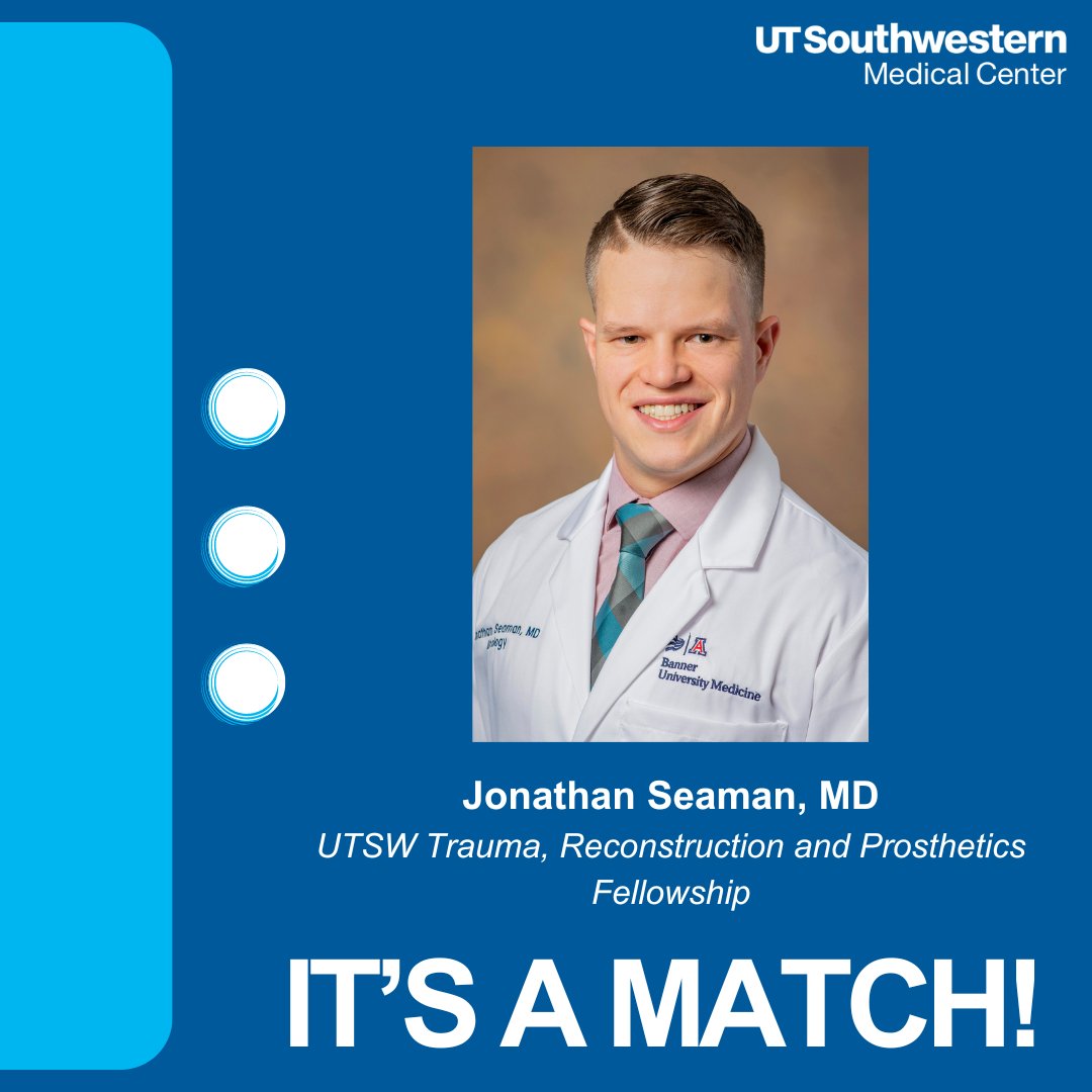 WOOHOO! We matched with Jonathan Seaman, MD, who will be coming to join our GURS fellowship! Welcome, Dr. Seaman! 🎉🎉