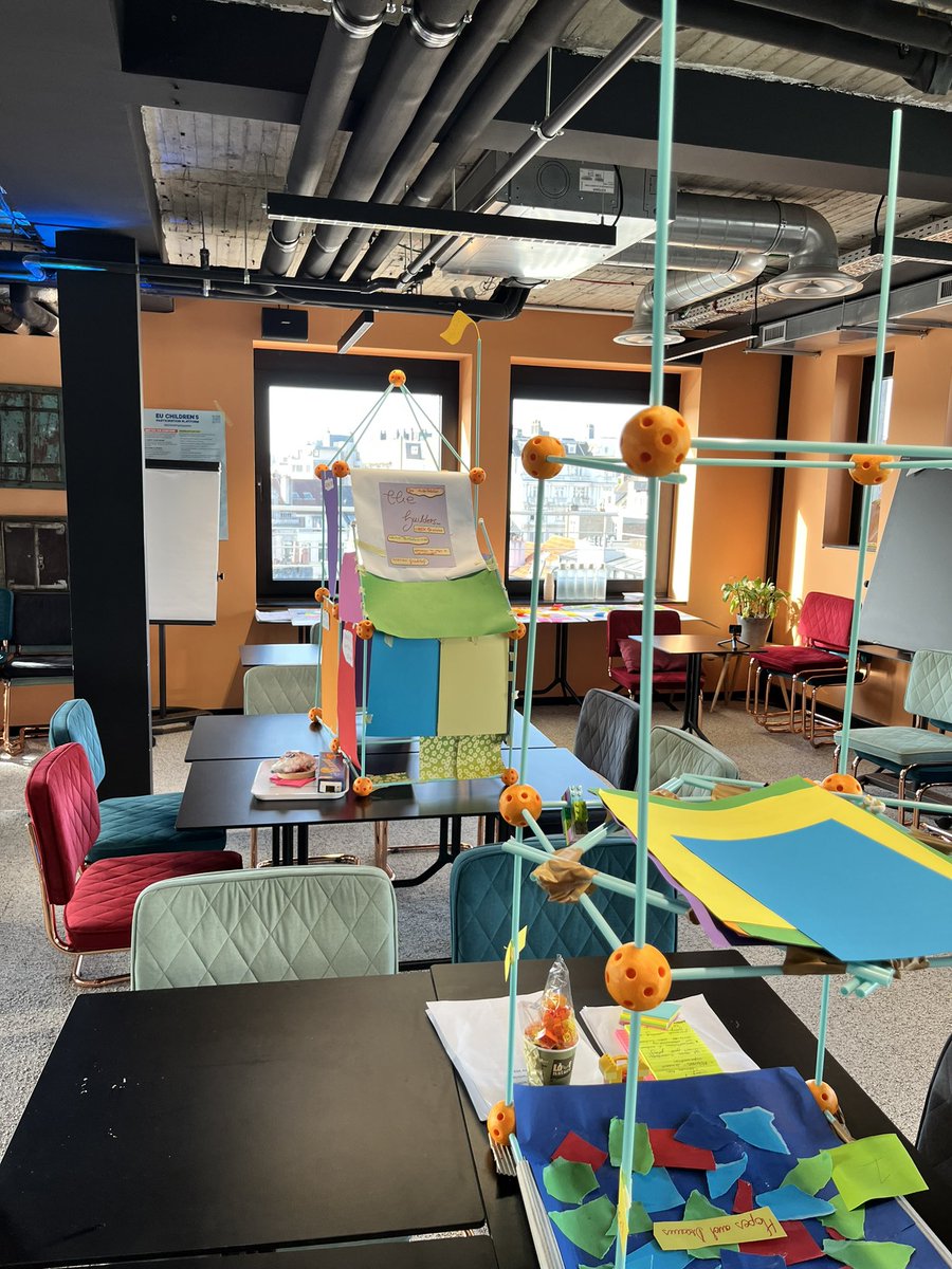 We created platforms, planned future actions and participated in conversations, 🗣️workshops, dancing 🪩sessions, photo shootings, video recordings and more. Thank you Members of the #EUChildParticipation platform🤩 See you next time #EUChildrights