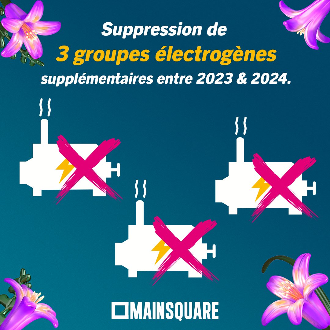 enedis_hdf's tweet photo. ⚡️#BranchonsLesEvénements : @enedis contribue à la réduction de l'empreinte carbone du @MainSquareFest ! Grâce à notre raccordement au réseau électrique et à l'électricité verte fournie par @ENGIEpartFR, en collaboration avec @GrandArras, nous œuvrons pour un festival plus vert🎶 https://t.co/eT62Sd8jxO