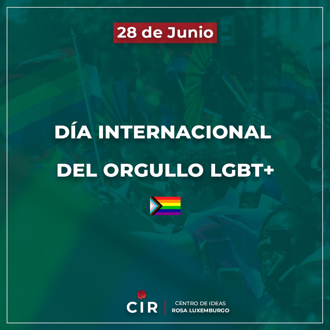 CIRuruguay's tweet photo. 🏳️‍🌈 Por el derecho a ser y amar libremente 🏳️‍🌈

Cada 28 de Junio se conmemora la Revuelta de Stonewall, la primera reivindicación del Orgullo como política de la comunidad LGBT+. https://t.co/rN4sI6tC5W