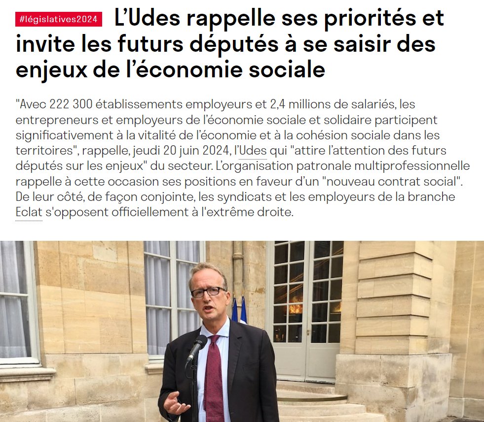 Hugues Pollastro (@huguespollastro) on Twitter photo 222 300 établissements employeurs et 2,4 millions de salariés : les entrepreneurs et employeurs de l’économie sociale et solidaire participent significativement à la vitalité de l’économie et à la cohésion sociale dans les territoires in <a href="/AEFsocial_RH/">AEFsocial_RH</a> #ESS #legislative2024 222 300 établissements employeurs et 2,4 millions de salariés : les entrepreneurs et employeurs de l’économie sociale et solidaire participent significativement à la vitalité de l’économie et à la cohésion sociale dans les territoires in <a href="/AEFsocial_RH/">AEFsocial_RH</a> #ESS #legislative2024