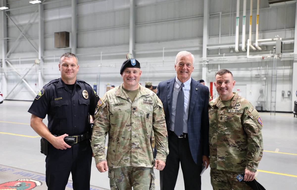 The positive leadership of LTC Jeramy Norland and family at 1-13th Aviation will be a lasting legacy, and we look forward to great things ahead with LTC Jeffrey Gaines and family! Appreciate the show of support from the unit's partner city of Geneva!

#AboveTheBest #ArmyAviation