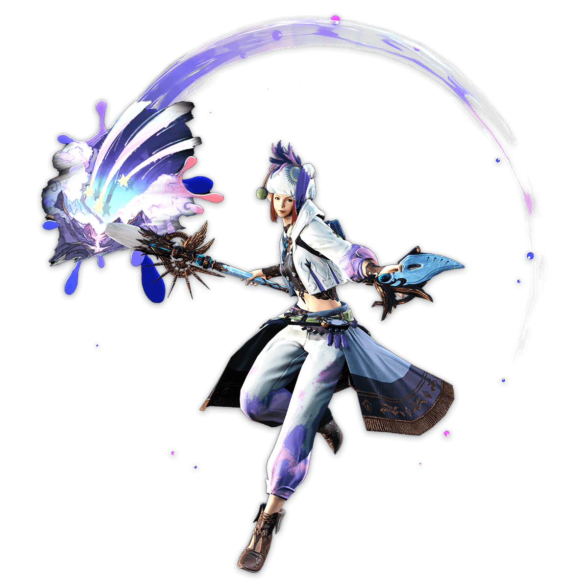 sama_lemon's tweet photo. Hello everybody! Long time no post eh? Well Lemon has good news! I'm in the early access for #Dawntrail and I'm leveling #pictomancer! Wanna watch me struggle? I won't be doing the #msq with it so only small job quest spoilers! Starts in 45 minutes! #twitch #streamer https://t.co/xo79ceaC08