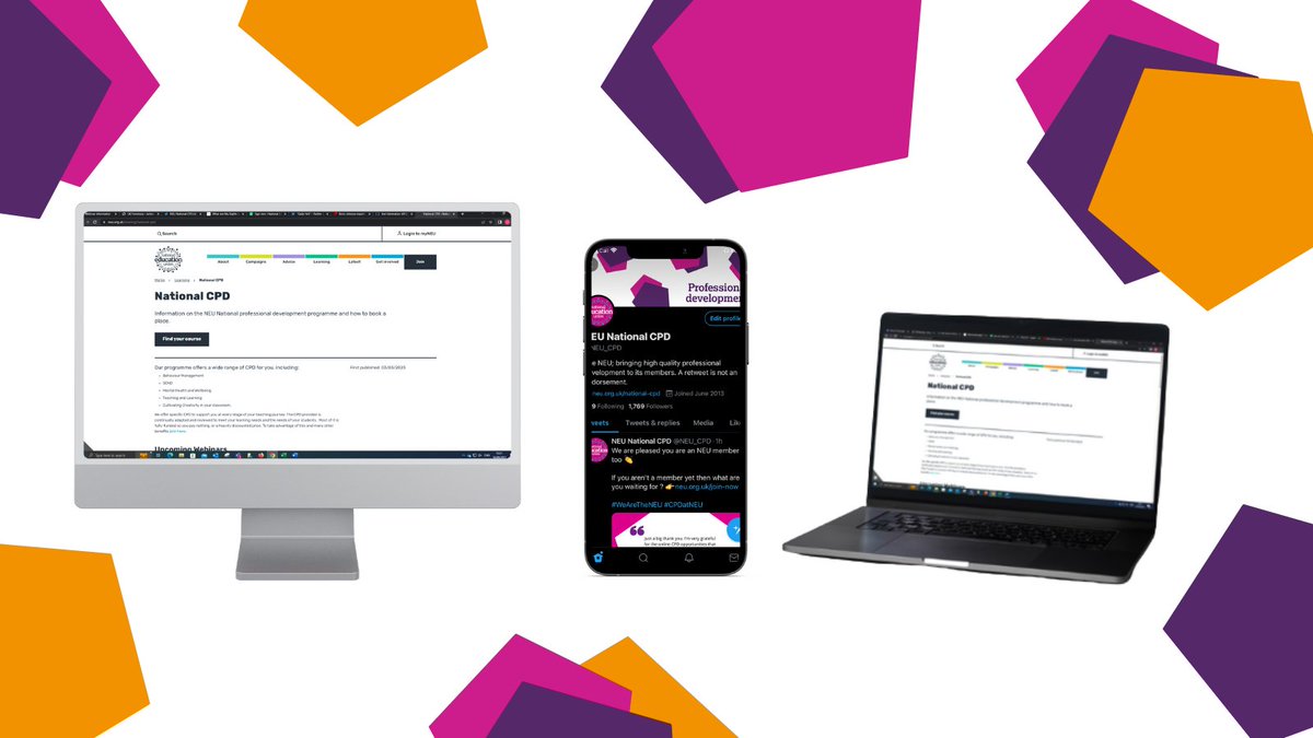 ⏰We still have 3 courses left this year 

Make sure you don't miss out and sign up now ➡️neu.org.uk/courses/nation…

🤫If you cant make it live, still sign up and we will send you a link to view it any time in the 14 days following it 

#CPDatNEU