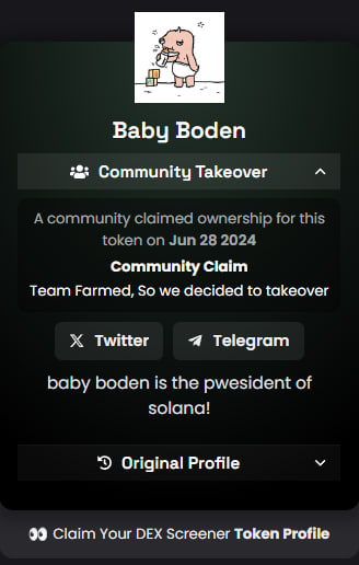 Baby Boden CTO tweet media