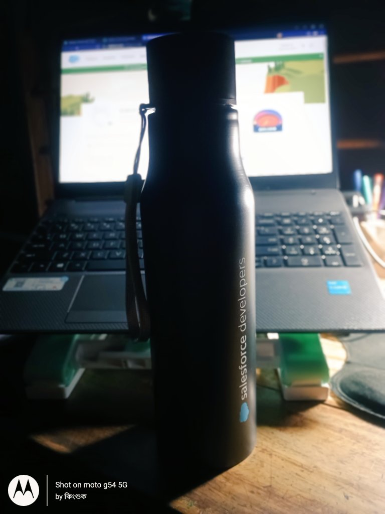 Kings_Mon's tweet image. 🌟 Exciting News! 🌟 
🤩 Thrilled to share that I&apos;ve received my Salesforce Developer Swags through the #JOURNEY2SALESFORCE program! 🚀✨ Grateful for the support from the amazing Salesforce community. 
Let&apos;s keep trailblazing together! 🪄😊 #Salesforce #Trailhead #Trailblazer