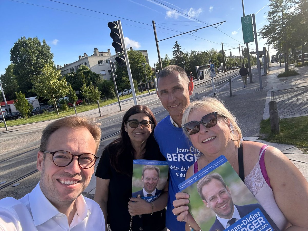 JD_Berger's tweet photo. 🚀Dernière ligne droite avant ce 1er tour des #legislatives anticipées dimanche 30 juin.

Nous sommes plus que jamais déterminés à faire gagner l’Union de la Droite et du Centre autour de propositions concrètes et efficaces, issues de l’expérience locale.  
#Circo9212 https://t.co/JKNZAeIOZk
