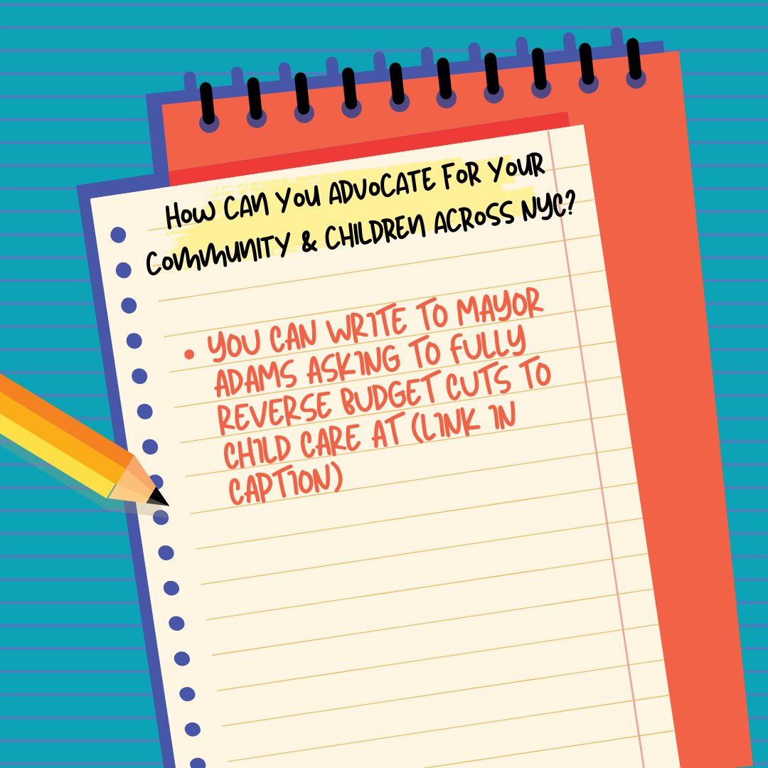 Mayor Adams cut $170 million from childhood education for the 2025 fiscal year impacting families and children all throughout NYC. To send a letter to Mayor Adams demanding the reversal of these harmful cuts for the future of our children, check out the link in @cccnewyork bio.