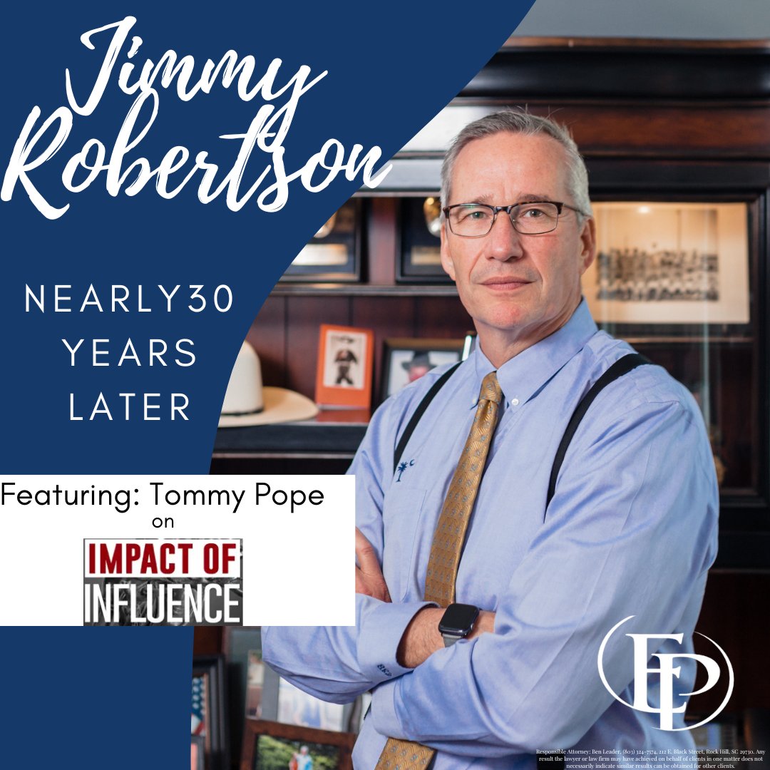 ElrodPope's tweet image. We were honored to sit down on the Impact of Influence podcast to discuss the Jimmy Robertson case nearly 30 years later. In 1997, Rock Hill native Jimmy Robertson tragically murdered both of his parents in SC.
⬇️⬇️⬇️
tinyurl.com/4tm4sd56

#TrueCrime #ElrodPope