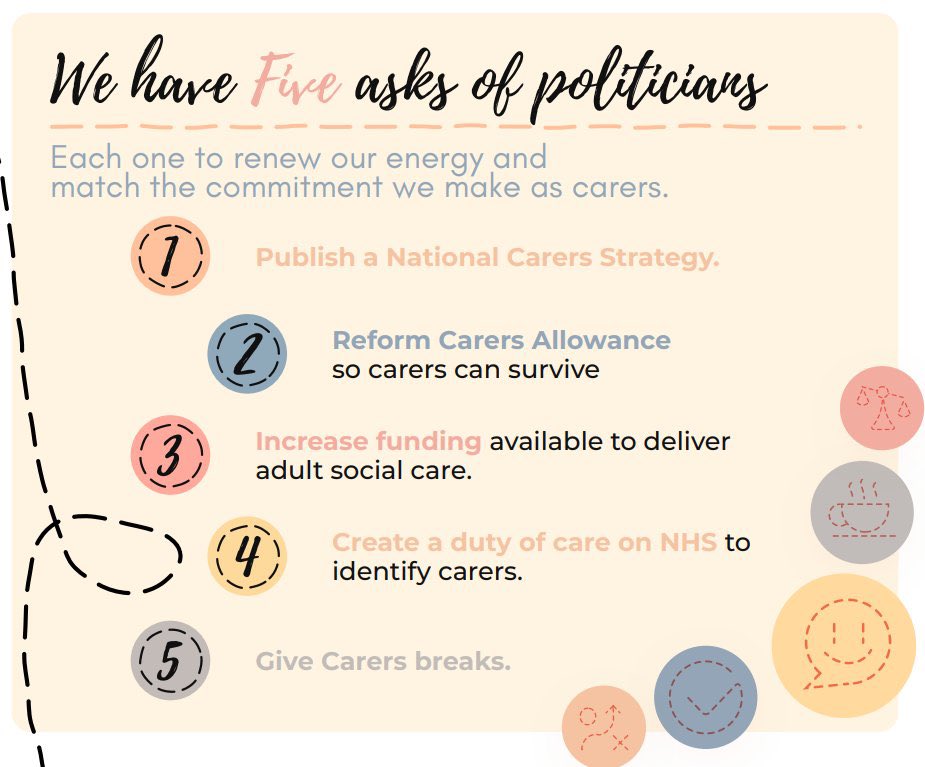 Katy Styles (@willowkaty) on Twitter photo Hey <a href="/RosieDuffield1/">Rosie Duffield MP</a> unpaid carers provide essential care every day.
What steps will your party take to ensure we receive the
support and recognition we need? #RunningOnEmpty
Our Carers Manifesto bit.ly/Carers_Manifes… Hey <a href="/RosieDuffield1/">Rosie Duffield MP</a> unpaid carers provide essential care every day.
What steps will your party take to ensure we receive the
support and recognition we need? #RunningOnEmpty
Our Carers Manifesto bit.ly/Carers_Manifes…