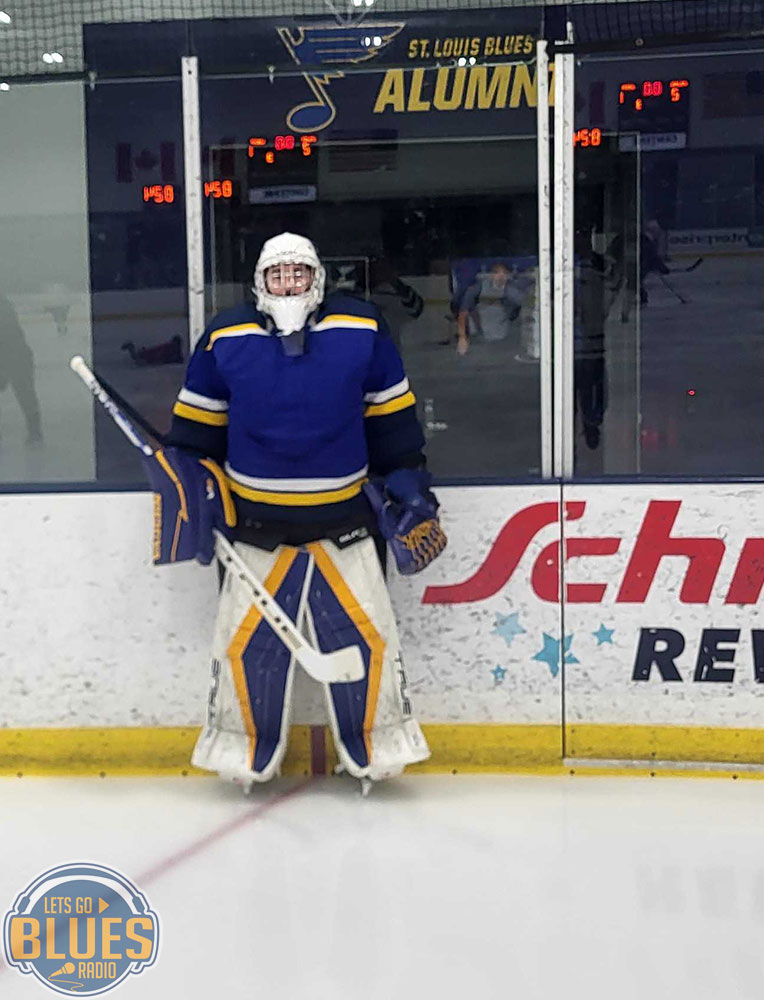 Last night, our own <a href="/billybluenote/">Bill Day</a> got back on the ice and in goal for the first time in nearly 20 years! He was joined by co-host <a href="/jponder94/">Jeff Ponder</a> and <a href="/alabamawhockey/">Alabama Women’s Hockey</a> star and friend of the show <a href="/morgangrzy/">morgan grzybowski</a>. Bill was incredible for his first game back! He made multiple stunning saves!