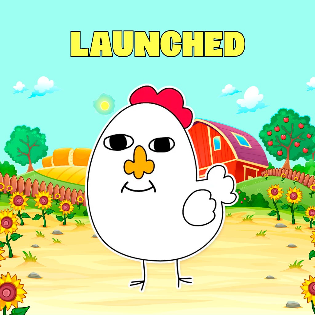 🚀 $COCKCOIN is now live! 🐔 🌟 Created by COCK the chicken 🔗 Contract:  5mvRBjy6HQr3MwseZrHkoysMo2yqzNnNXkK5jmUH7Gcx #COCKCOIN #Crypto #NowLive