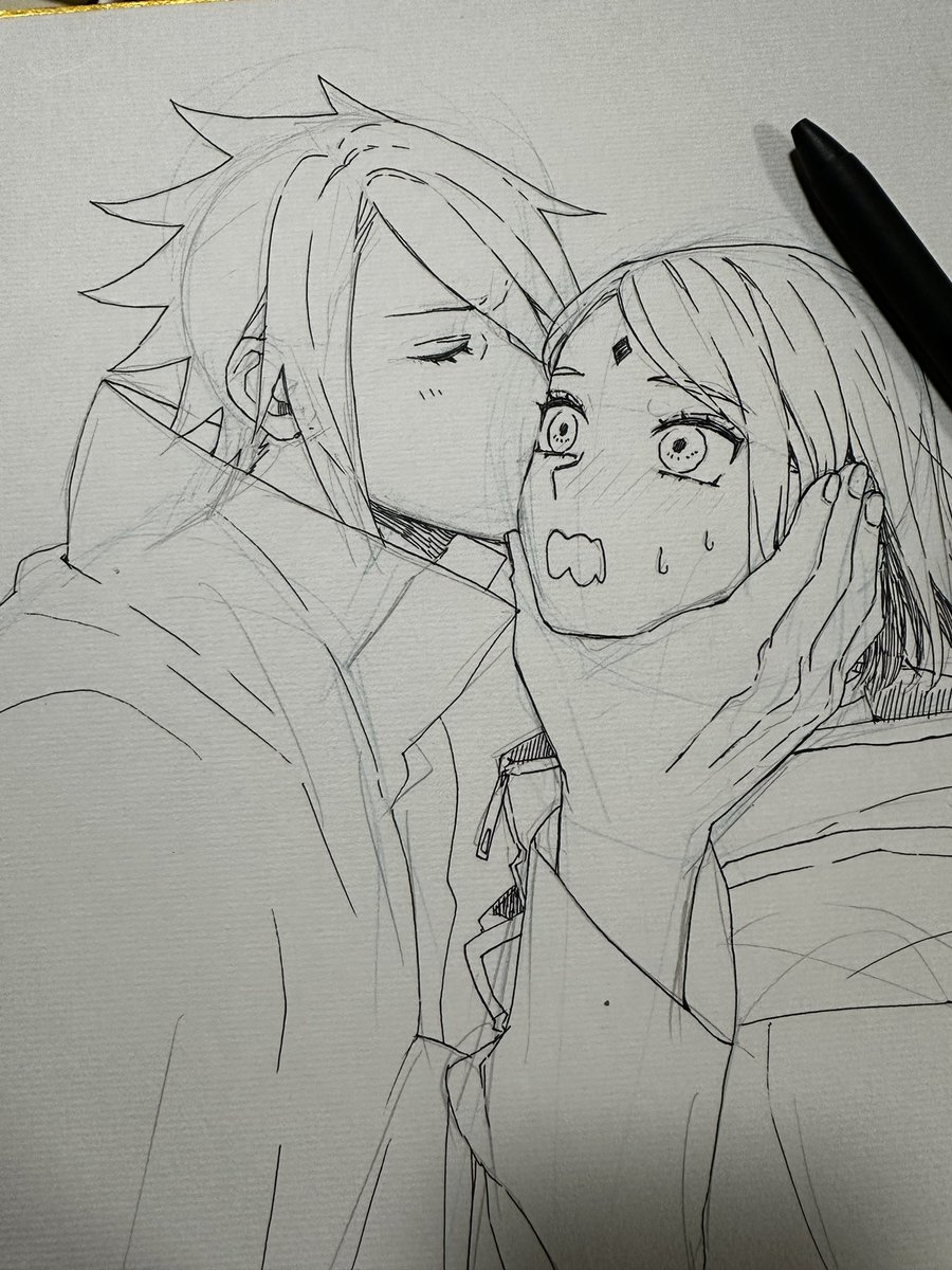 色紙今回は2枚描けそうです☺️💕またもらって頂けたら嬉しいです!!✨ 