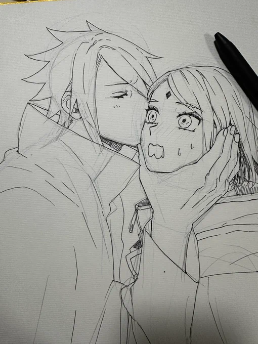 色紙今回は2枚描けそうです☺️💕またもらって頂けたら嬉しいです!!✨ 