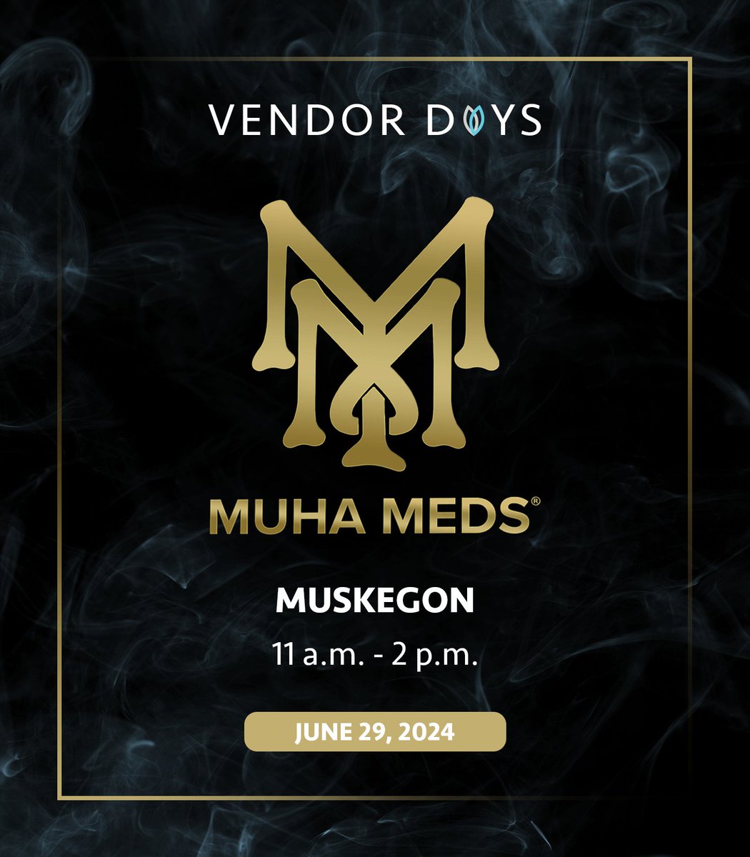 Vendor Days with @Muha_Meds_Live wraps up this Saturday in Muskegon. Swing by and pick up some stuff that’s sure to get your weekend started off right. 

#VendorDays #Skymint #MuhaMeds