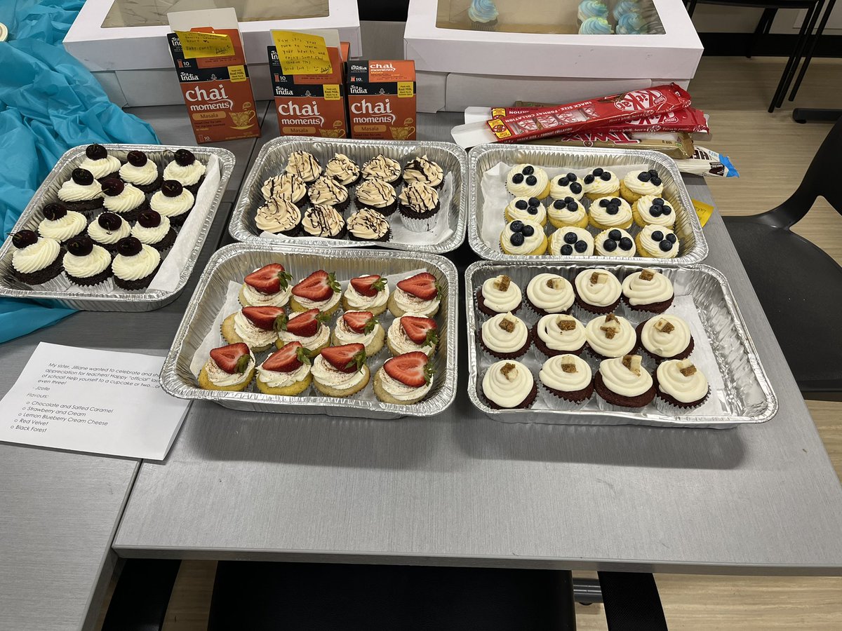 Feeling the community’s love and appreciation of our teachers right up to the last day!  Thank you Jilliane! Enjoy the summer bisons and see you for 24-25!