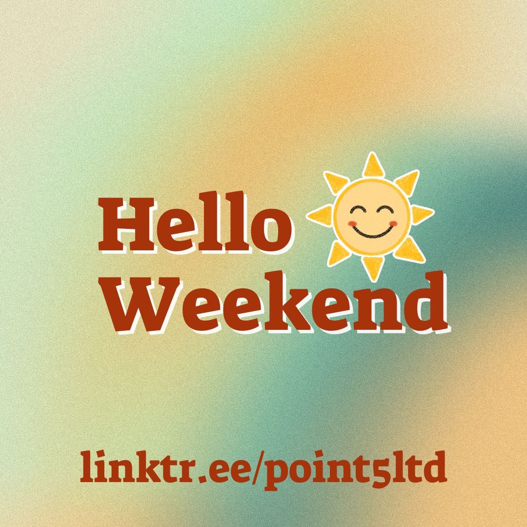 point5_ltd's tweet photo. Do what makes you happy 😊 #helloweekend #point5ltd #relax #recharge https://t.co/LiAfK45nrl