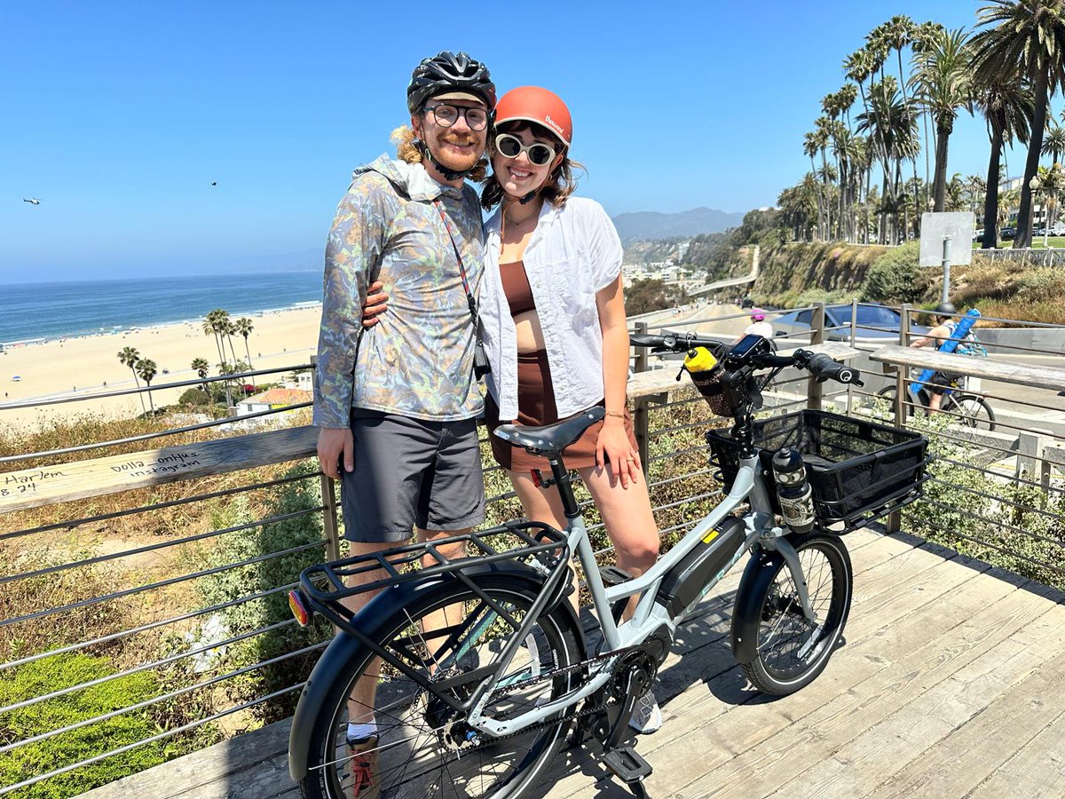 🚴‍♂️🚴‍♀️✨ He's Alec. He just got our new CERO e-bike. They love going to Santa Monica! 🌟 From breezing through traffic to effortlessly climbing hills, the CERO have completely transformed his daily commutes and weekend adventures. No more worrying about parking or gas – just pure