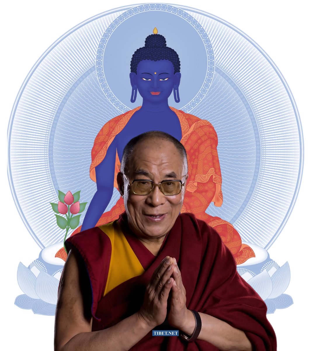 According to reliable sources, His Holiness the 14th Dalai Lama's knee treatment has been highly successful, and he is in good health.