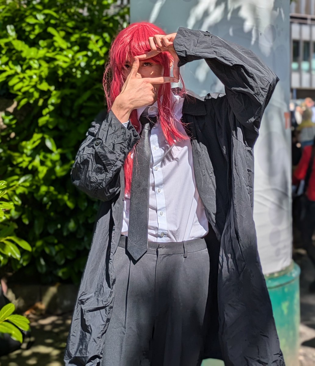 At #dokomi2024 with my dog <a href="/Key_lol1/">Key</a>